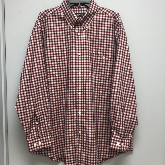Orvis plaid button down shirt - Picture 1 of 7